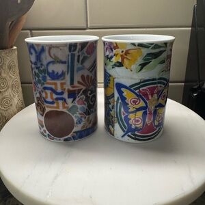 Gaudi Mosaic Printed Ceramic Mugs